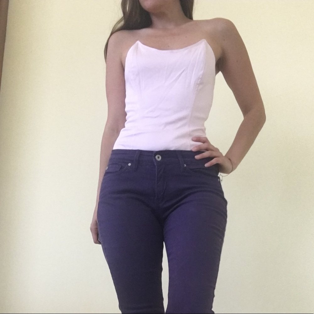 Pink Corseted Bodysuit